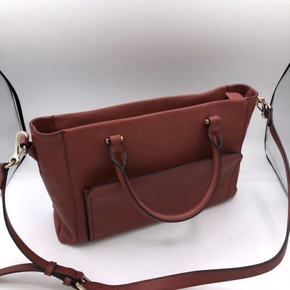 Vince Camuto Red Desert Lina Leather Purse - Picture 2 of 6